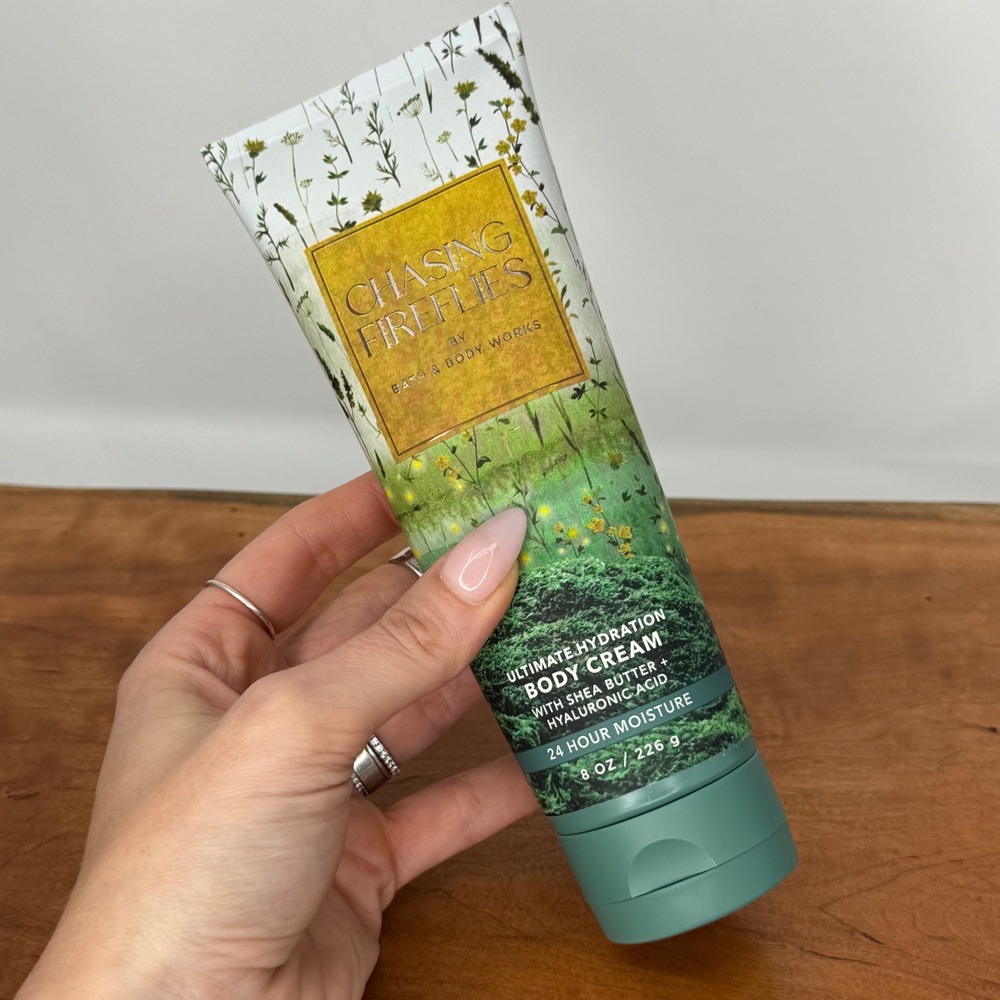 New Bath & Body Works Chasing Fireflies Body Cream 8oz Ultimate Hydration Lotion